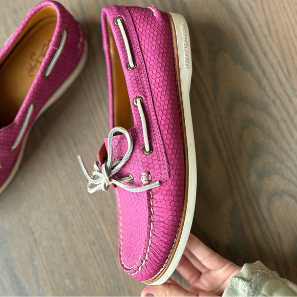 Sperry Top-Sider Gold Cup Womens Pink Boat Shoes-Size Women’s 9 - Picture 8 of 11